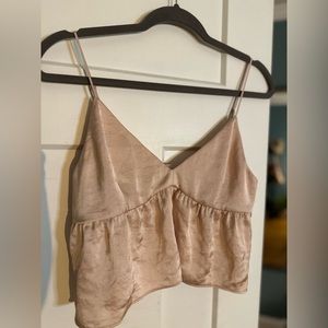 Aritzia (Little Moon) Satin Tank